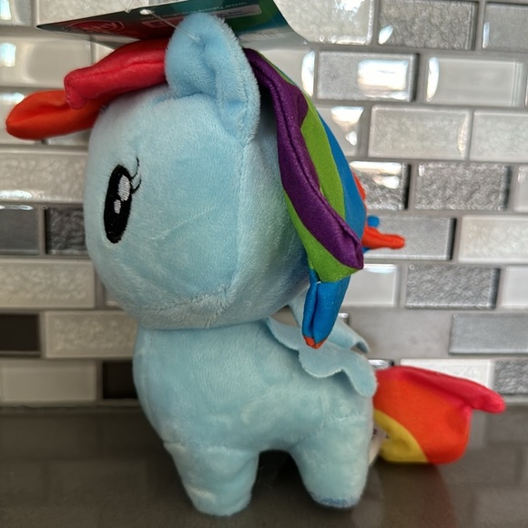 My Little Pony: Cutie Mark Crew RAINBOW DASH Plush / Hasbro / Kawaii / BRAND NEW - Picture 4 of 13